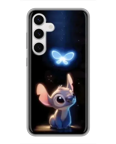 Чехол для Samsung Galaxy S24 с картинкой «Сияющий Стич» Чехол для Samsung Galaxy S24 с картинкой «Сияющий Стич»