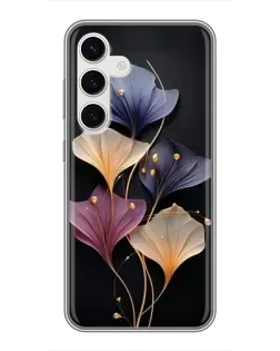 Чехол для Samsung Galaxy S24 с картинкой «Лиловые цветы грации» Чехол для Samsung Galaxy S24 с картинкой «Лиловые цветы грации»