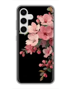 Чехол для Samsung Galaxy S24 с картинкой «Розовая ветка сакуры» Чехол для Samsung Galaxy S24 с картинкой «Розовая ветка сакуры»