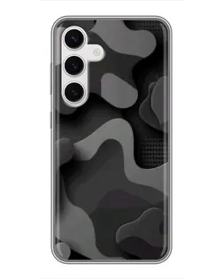 Чохол для Samsung Galaxy S24 з картинкою «Темний абстрактний камуфляж» Чохол для Samsung Galaxy S24 з картинкою «Темний абстрактний камуфляж»