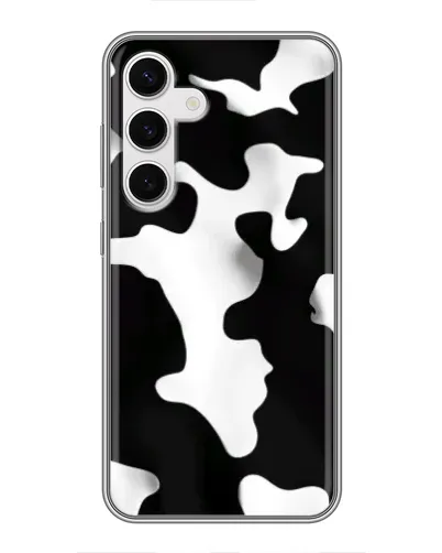Чохол для Samsung Galaxy S24 з картинкою «Чорно-біла пляма» Чохол для Samsung Galaxy S24 з картинкою «Чорно-біла пляма»
