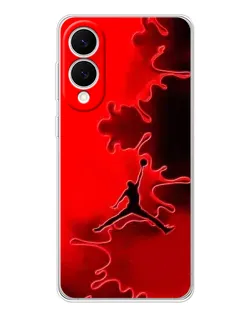 Чохол для Samsung Galaxy S25 Edge з картинкою «Jordan Red Smoke»