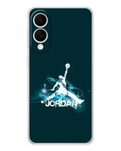 Чехол для Samsung Galaxy S25 Edge с картинкой «Jordan Blue Fire» Чехол для Samsung Galaxy S25 Edge с картинкой «Jordan Blue Fire»