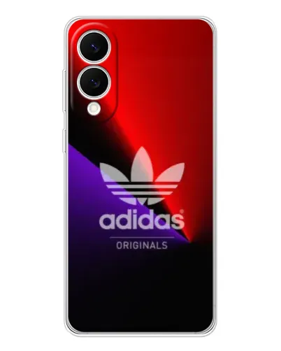 Чехол для Samsung Galaxy S25 Edge с картинкой «Adidas Red Neon»
