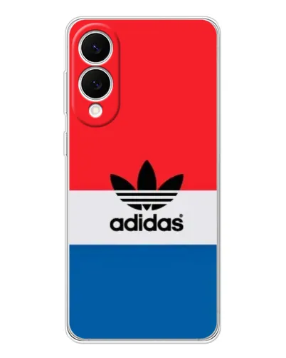 Чехол для Samsung Galaxy S25 Edge с картинкой «Ретро блоки Adidas»