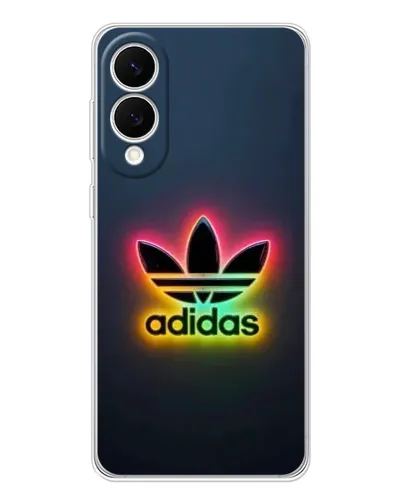 Чехол для Samsung Galaxy S25 Edge с картинкой «Неоновый Adidas»