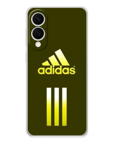 Чехол для Samsung Galaxy S25 Edge с картинкой «Оливковый градиент Adidas»