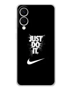 Чохол для Samsung Galaxy S25 Edge з картинкою «Текстовий принт Nike»