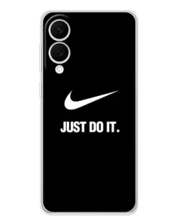 Чохол для Samsung Galaxy S25 Edge з картинкою «Класичний принт Nike»