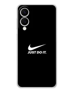 Чохол для Samsung Galaxy S25 Edge з картинкою «Мінімалізм від Nike»