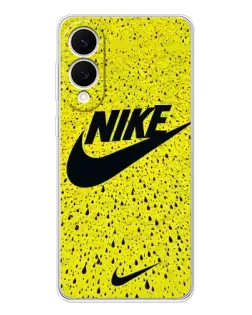 Чохол для Samsung Galaxy S25 Edge з картинкою «Жовтий текстурний Nike»