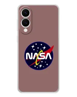 Чехол для Samsung Galaxy S25 Edge с картинкой «NASA — ретро космос» Чехол для Samsung Galaxy S25 Edge с картинкой «NASA — ретро космос»