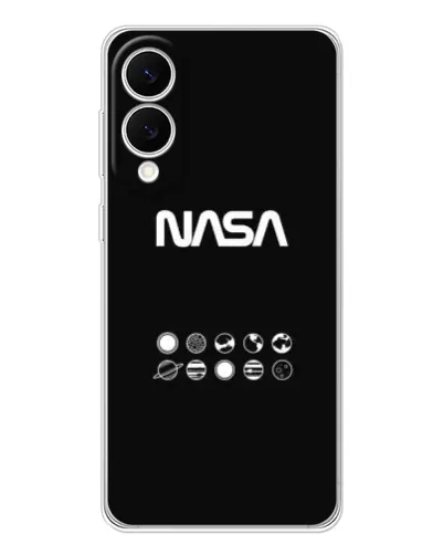 Чехол для Samsung Galaxy S25 Edge с картинкой «NASA — технический принт» Чехол для Samsung Galaxy S25 Edge с картинкой «NASA — технический принт»