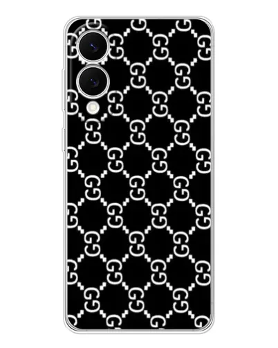 Чехол для Samsung Galaxy S25 Edge с картинкой «Gucci — сетчатый паттерн»