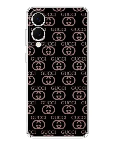 Чехол для Samsung Galaxy S25 Edge с картинкой «Классическая монограмма Gucci»