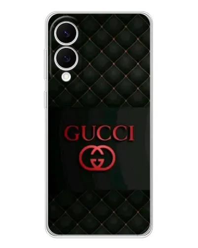 Чехол для Samsung Galaxy S25 Edge с картинкой «Gucci — стеганый черный»