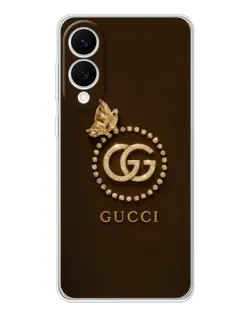 Чохол для Samsung Galaxy S25 Edge з картинкою «Gucci — золотий метелик» Чохол для Samsung Galaxy S25 Edge з картинкою «Gucci — золотий метелик»