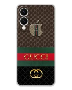 Чохол для Samsung Galaxy S25 Edge з картинкою «Gucci — брендований десерт» Чохол для Samsung Galaxy S25 Edge з картинкою «Gucci — брендований десерт»