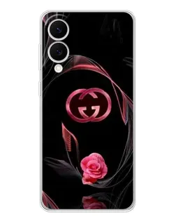 Чохол для Samsung Galaxy S25 Edge з картинкою «Gucci — неонова троянда» Чохол для Samsung Galaxy S25 Edge з картинкою «Gucci — неонова троянда»