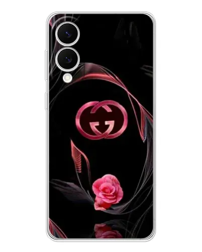 Чехол для Samsung Galaxy S25 Edge с картинкой «Gucci — неоновая роза»