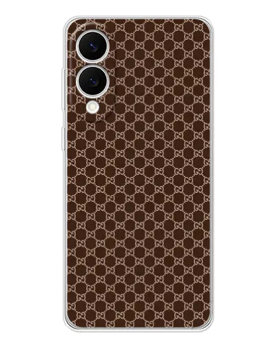 Чехол для Samsung Galaxy S25 Edge с картинкой «Gucci — шоколадная сетка» Чехол для Samsung Galaxy S25 Edge с картинкой «Gucci — шоколадная сетка»