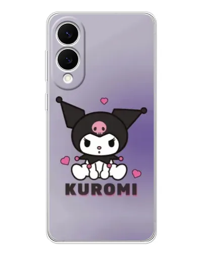 Чехол для Samsung Galaxy S25 Edge с картинкой «Kuromi — фиолетовый арт» Чехол для Samsung Galaxy S25 Edge с картинкой «Kuromi — фиолетовый арт»