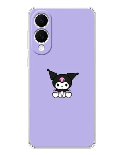 Чехол для Samsung Galaxy S25 Edge с картинкой «Kuromi — фиолетовый минимализм» Чехол для Samsung Galaxy S25 Edge с картинкой «Kuromi — фиолетовый минимализм»