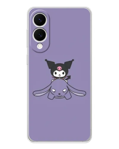 Чехол для Samsung Galaxy S25 Edge с картинкой «Kuromi на лиловом фоне» Чехол для Samsung Galaxy S25 Edge с картинкой «Kuromi на лиловом фоне»