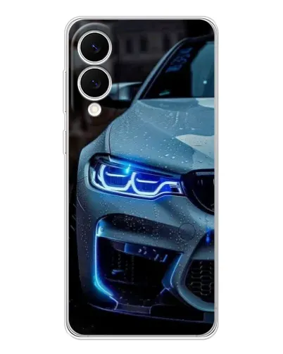 Чехол для Samsung Galaxy S25 Edge с картинкой «Взгляд BMW с синими фарами» Чехол для Samsung Galaxy S25 Edge с картинкой «Взгляд BMW с синими фарами»