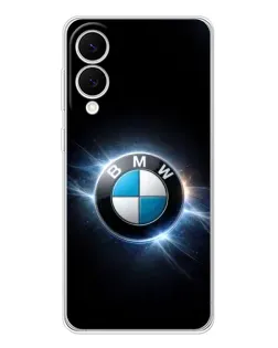 Чехол для Samsung Galaxy S25 Edge с картинкой «BMW — неоновое сияние» Чехол для Samsung Galaxy S25 Edge с картинкой «BMW — неоновое сияние»