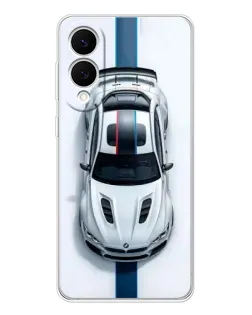 Чехол для Samsung Galaxy S25 Edge с картинкой «Вид сверху — BMW M» Чехол для Samsung Galaxy S25 Edge с картинкой «Вид сверху — BMW M»