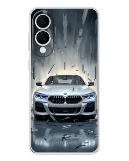Чохол для Samsung Galaxy S25 Edge з картинкою «BMW у світлі фар» Чохол для Samsung Galaxy S25 Edge з картинкою «BMW у світлі фар»
