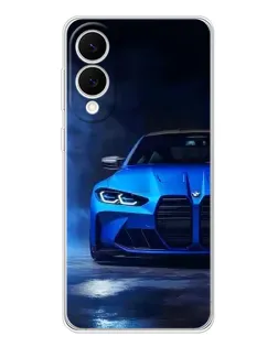 Чохол для Samsung Galaxy S25 Edge з картинкою «Блакитна BMW M4» Чохол для Samsung Galaxy S25 Edge з картинкою «Блакитна BMW M4»