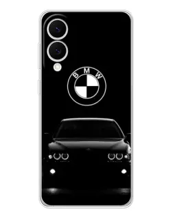 Чохол для Samsung Galaxy S25 Edge з картинкою «BMW — погляд з темряви» Чохол для Samsung Galaxy S25 Edge з картинкою «BMW — погляд з темряви»