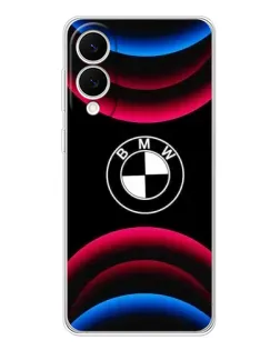 Чохол для Samsung Galaxy S25 Edge з картинкою «Логотип BMW та неонові дуги» Чохол для Samsung Galaxy S25 Edge з картинкою «Логотип BMW та неонові дуги»