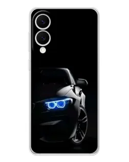 Чохол для Samsung Galaxy S25 Edge з картинкою «BMW — нічний погляд» Чохол для Samsung Galaxy S25 Edge з картинкою «BMW — нічний погляд»