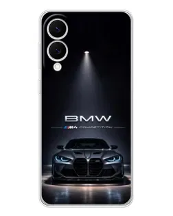 Чохол для Samsung Galaxy S25 Edge з картинкою «BMW крізь нічне місто» Чохол для Samsung Galaxy S25 Edge з картинкою «BMW крізь нічне місто»