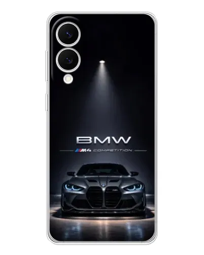 Чехол для Samsung Galaxy S25 Edge с картинкой «BMW сквозь ночной город» Чехол для Samsung Galaxy S25 Edge с картинкой «BMW сквозь ночной город»