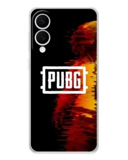 Чохол для Samsung Galaxy S25 Edge з картинкою «Яскравий логотип PUBG»