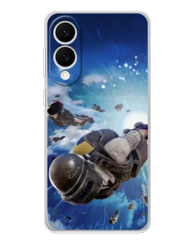 Чохол для Samsung Galaxy S25 Edge з картинкою «Десант PUBG — стрибок» Чохол для Samsung Galaxy S25 Edge з картинкою «Десант PUBG — стрибок»