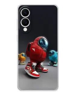 Чехол для Samsung Galaxy S25 Edge с картинкой «Among Us — 3D стиль»