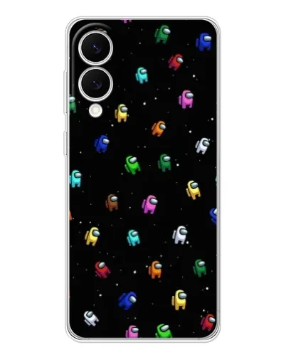Чехол для Samsung Galaxy S25 Edge с картинкой «Экипаж Among Us»