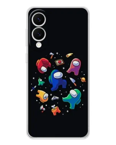 Чехол для Samsung Galaxy S25 Edge с картинкой «Among Us космос»