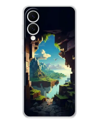 Чехол для Samsung Galaxy S25 Edge с картинкой «Вид из пещеры»