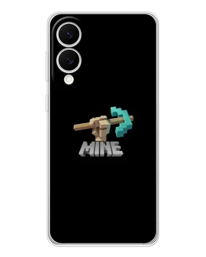 Чехол для Samsung Galaxy S25 Edge с картинкой «Алмазная кирка»