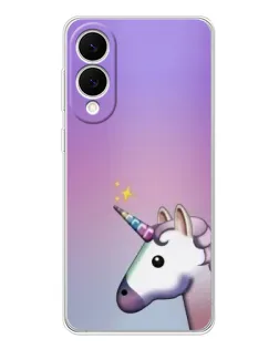 Чехол для Samsung Galaxy S25 Edge с картинкой «Единорог градиент» Чехол для Samsung Galaxy S25 Edge с картинкой «Единорог градиент»