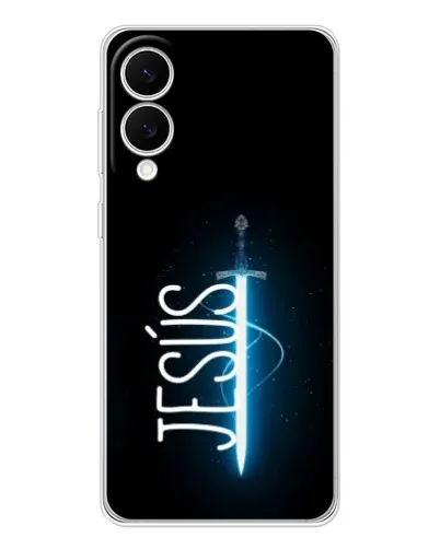 Чехол для Samsung Galaxy S25 Edge с картинкой «Меч Духа Jesus»
