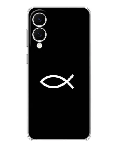 Чохол для Samsung Galaxy S25 Edge з картинкою «Символ риби Jesus» Чохол для Samsung Galaxy S25 Edge з картинкою «Символ риби Jesus»