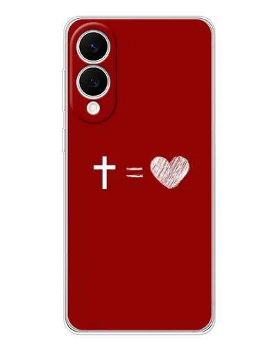 Чехол для Samsung Galaxy S25 Edge с картинкой «Уравнение любви» Чехол для Samsung Galaxy S25 Edge с картинкой «Уравнение любви»