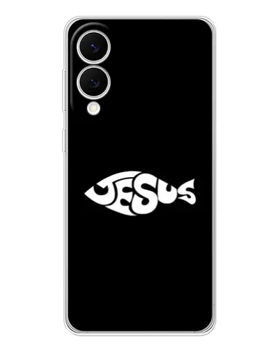 Чохол для Samsung Galaxy S25 Edge з картинкою «Риба Jesus» Чохол для Samsung Galaxy S25 Edge з картинкою «Риба Jesus»